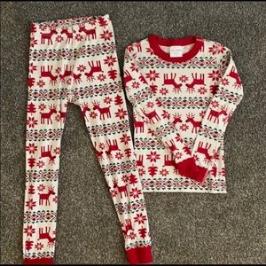 Hanna Andersson Christmas Pajamas size 8